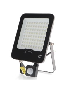 LED Spotlight Projector Napoli Plus 50W with Motion Sensor 6000K