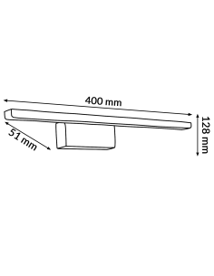 LED Wall Light Plex 8W 4000K Brand M LEDME 2