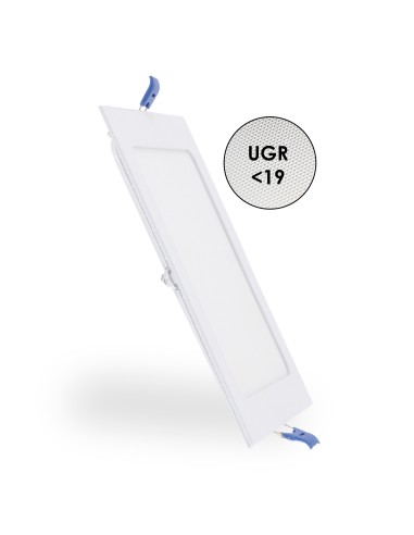 Panel LED Cuadrado Serie Pro 25W CCT Empotrable
