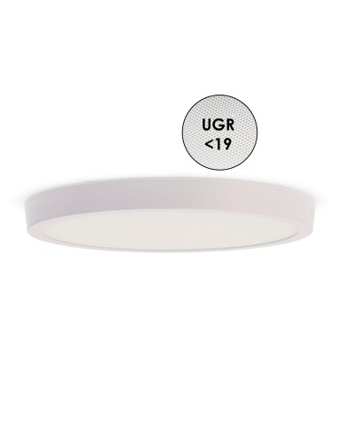 Panel de Superficie Circular Slim 20W CCT iSG Lighting