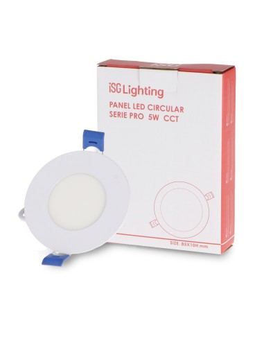 Runder LED-Panel Serie Pro 5W CCT iSG Lighting