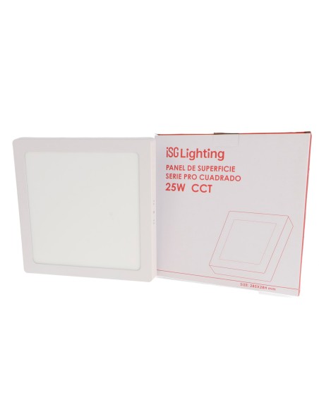 Surface Panel Square 25W CCT iSG Lighting