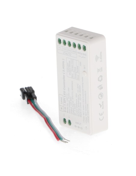 Controller Regolatore 3 in 1 SPI/IC LED RGBW M LEDME