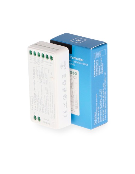 Controller Regolatore 3 in 1 SPI/IC LED RGBW M LEDME
