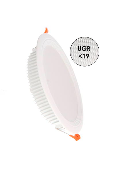 Downlight LED Pro Lass 18W CCT Empotrable Aluminio