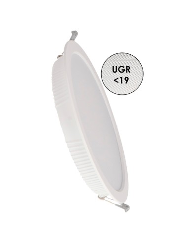 Downlight LED Pro Lass 12W CCT Empotrable Aluminio