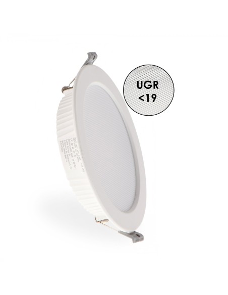 Downlight LED Pro Lass 32W CCT Einbau Aluminium