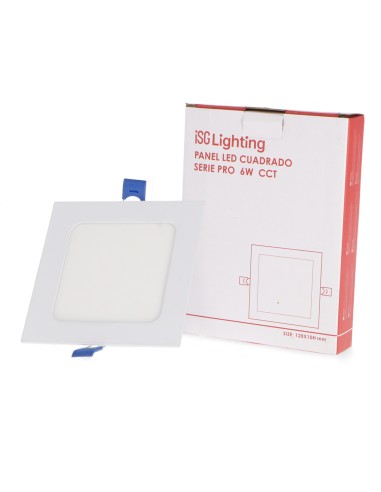 ISG Lighting Series Pro Square LED Panel 6W CCT Recessed