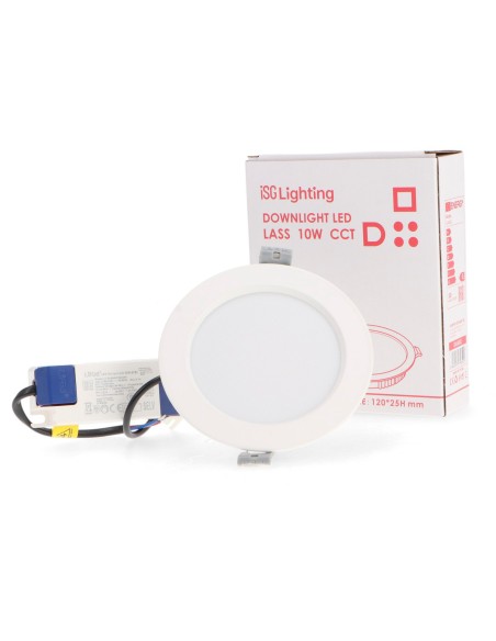 LED-Downlight Pro Lass 10W CCT Einbau Aluminium