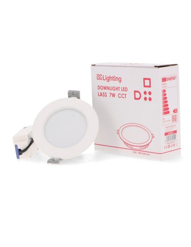 Downlight LED Pro Lass 7W CCT con alimentatore Lumileds