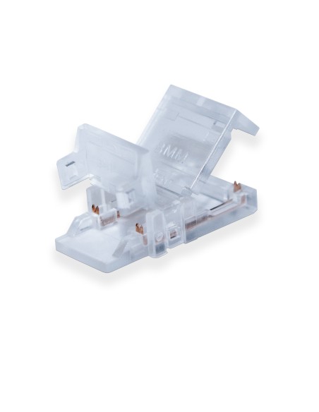 Conector Duplo com Cabo para Faixa LED 8mm 12V/24V 2 Pin - Pack 20
