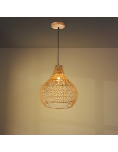 Deckenleuchte Tenerife Rattan M LEDME E27