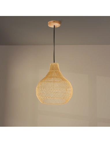 Deckenleuchte Tenerife Rattan M LEDME E27