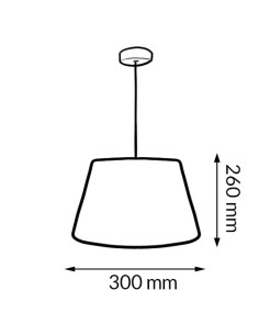 Cíes Wicker Ceiling Pendant Lamp M LEDME 2