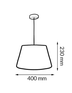 Lâmpara de Teto Sicilia M LEDME com base E27 e material rattan 2
