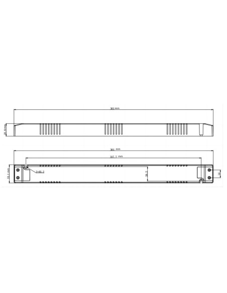 Alimentatore LED Lifud 240W 24Vdc