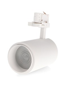 White Bari 30W LED Track Light Adjustable Optics Triac CCT