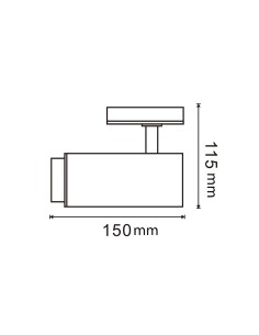 White Bari 10W LED Track Light Adjustable Optics CCT Flicker-Free 2