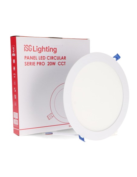 ISG Lighting Pro Series Circular LED Panel 20W CCT