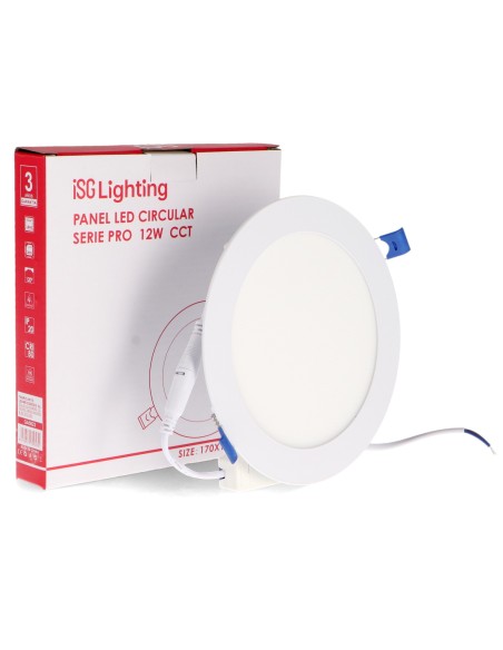 Circular LED Panel Pro Series 12W CCT iSG Lighting