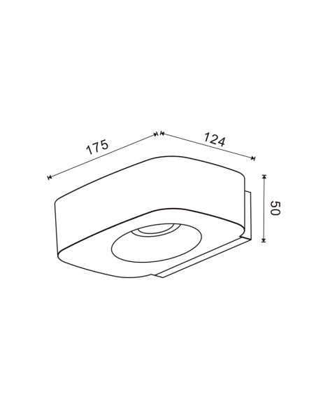ISG Lighting Solar Wall Light 700lm IP65 4000K