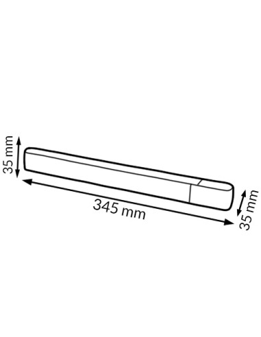 Driver LED 200W 42Vdc para Carril Magnético Serie 5mm blanco