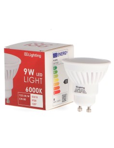 Ampoule LED GU10 SMDPRO 9W 120º 4000K iSG Lighting