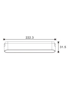 Afar Series LED Spotlight 5mm iSG Lighting 12W Matte Black Aluminium 2