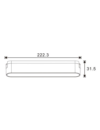 Afar Series LED Spotlight 5mm iSG Lighting 12W Matte Black Aluminium