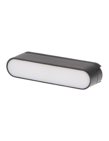 LED-Leuchte Afar Serie 5Mm iSG Lighting 12W Aluminium Mattschwarz
