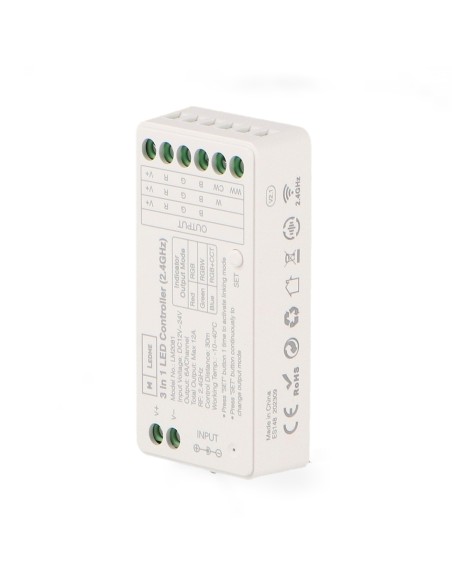 Comando RF per controller LED RGB+CCT 100 zone M LEDME