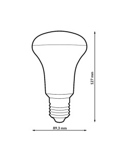 LED Bulb E27 R90 15W 6000K iSG Lighting 2