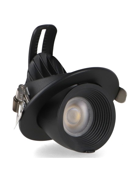 Adjustable LED Downlight Black Track 10W CCT