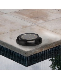 Solar-LED-Warnleuchte Joaq mit Stab, 2W 6000K