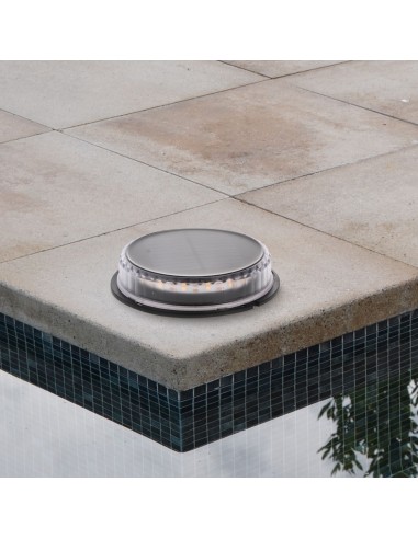 Solar-LED-Warnleuchte Joaq mit Stab, 2W 6000K