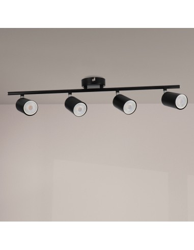 LEDME Deckenleuchte Serie Black 4 GU10 M