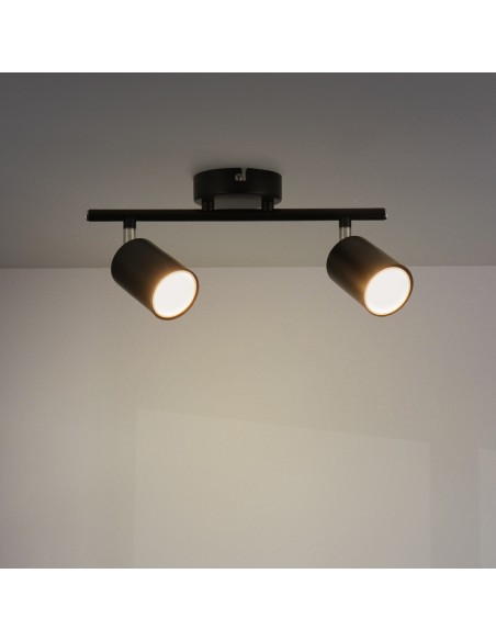 LEDME Deckenleuchte Serie Black 4 GU10 M