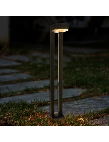 ISG Lighting Solar-LED-Warnleuchte Cubar Pack 2 3000K