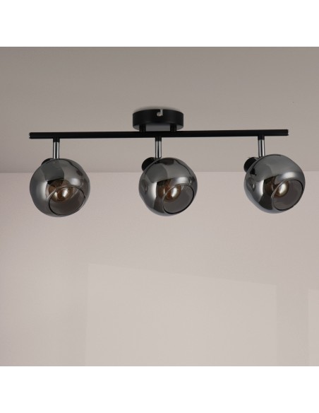 Lampada da soffitto Serie Glass 3 Lampadine E14 M LEDME