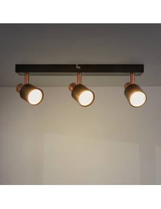 Gold Series Ceiling Lamp 3 GU10 M LEDME