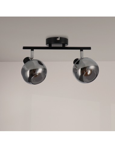 LEDME Glass Series Ceiling Lamp 2 E14 Bulbs M