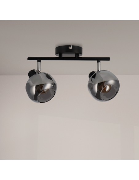 Lampada da soffitto Serie Glass 2 lampadine E14 M LEDME