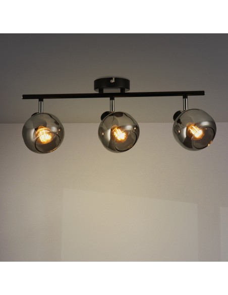 Lampada da soffitto Serie Glass 2 lampadine E14 M LEDME