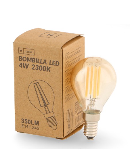 Lampada da soffitto Serie Glass 2 lampadine E14 M LEDME