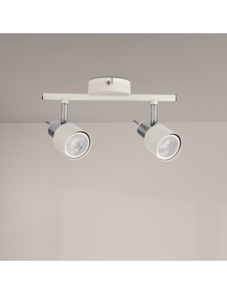 White Series Ceiling Lamp 2 Gu10 M LEDME