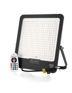 Projecteur LED Napoli Plus 200W RGB avec source Osram et télécommande