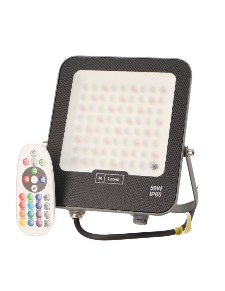 Projecteur LED Napoli Plus 200W RGB avec source Osram et télécommande
