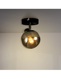 LEDME Series Glass 1 Ceiling Lamp 1 Bulb E14 M