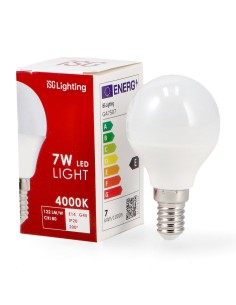 Lâmpada LED E14 G45 7W 2700K iSG Lighting