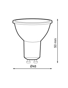 LED-GU10-Plus-7W-60°-Pack-6-3000K 2